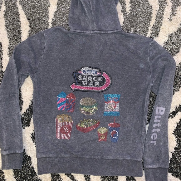 Butter zip up hoodie - Picture 1 of 1